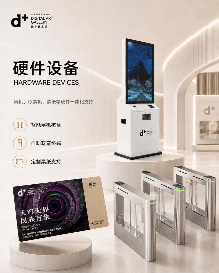 部分硬件设备及票纸演示图