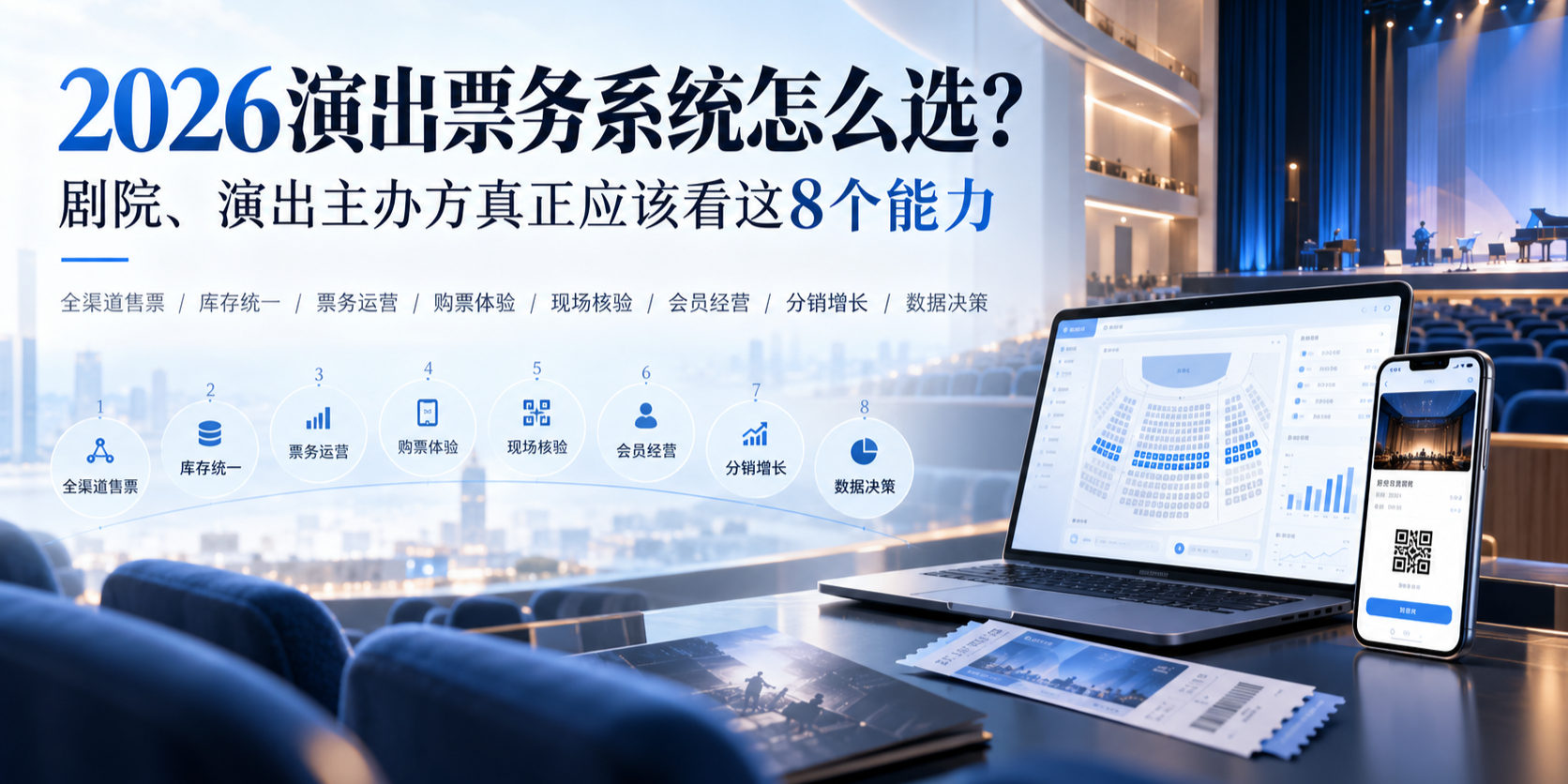 2026年演出票务系统选型指南：剧院与演出主办方要重点看的8个能力