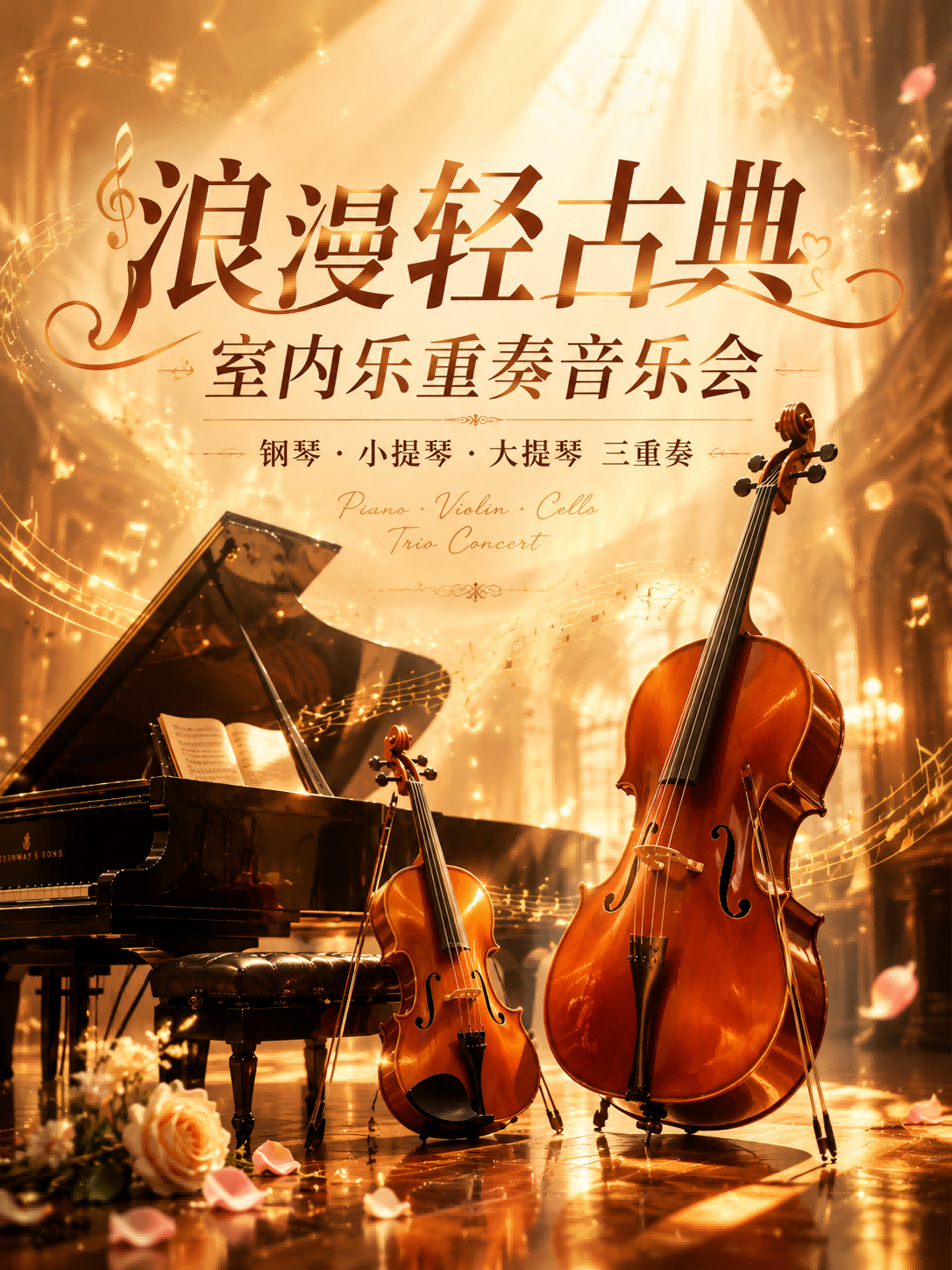 浪漫轻古典室内乐音乐会 海报