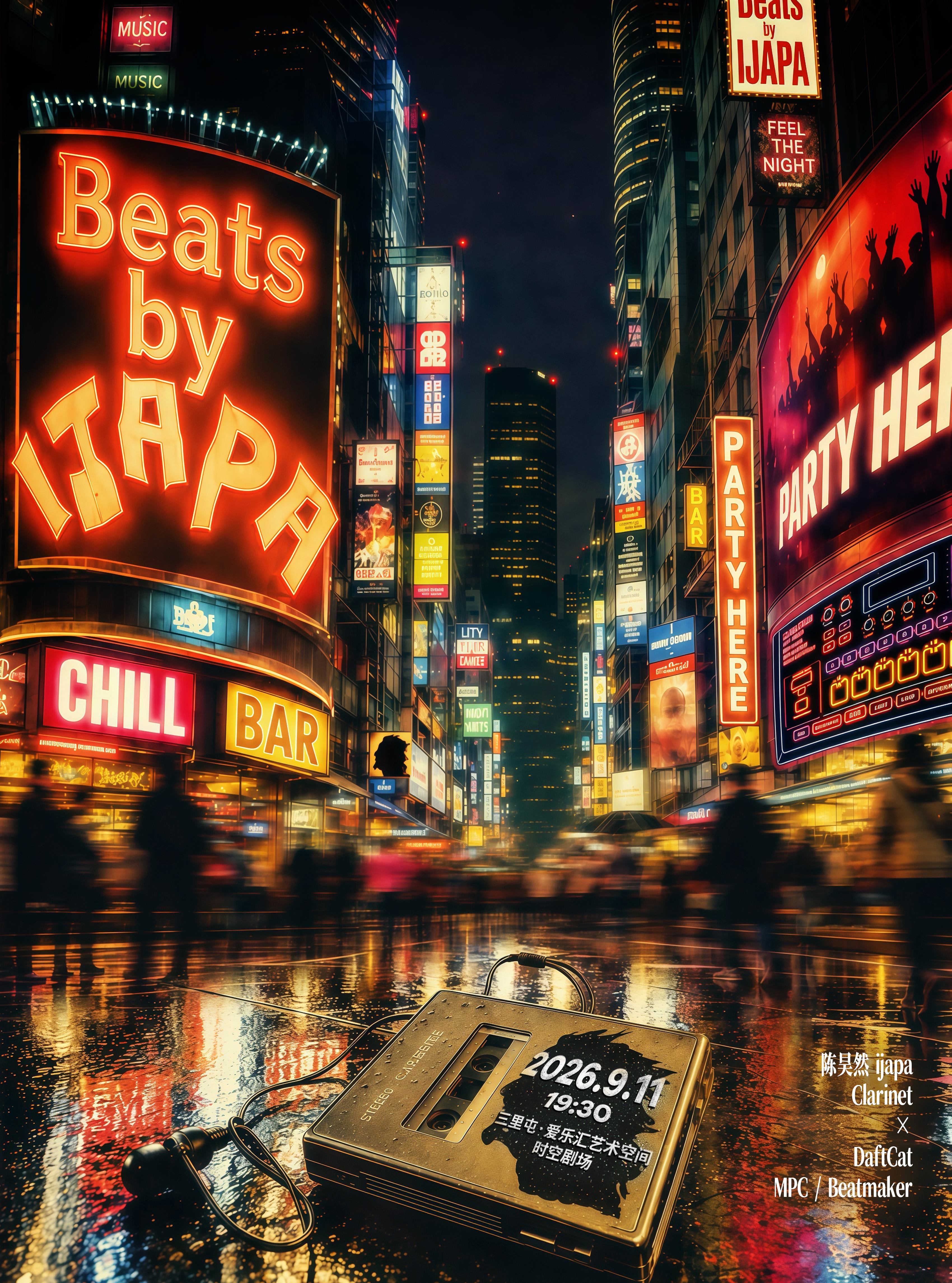 「Beats by IJAPA」陈昊然×郭子翔 Live Beat Session 海报