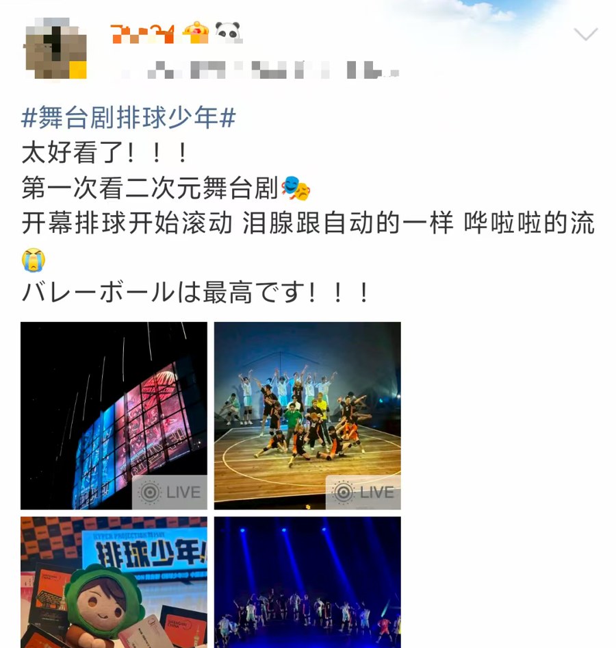 观众评价排球少年舞台剧现场体验